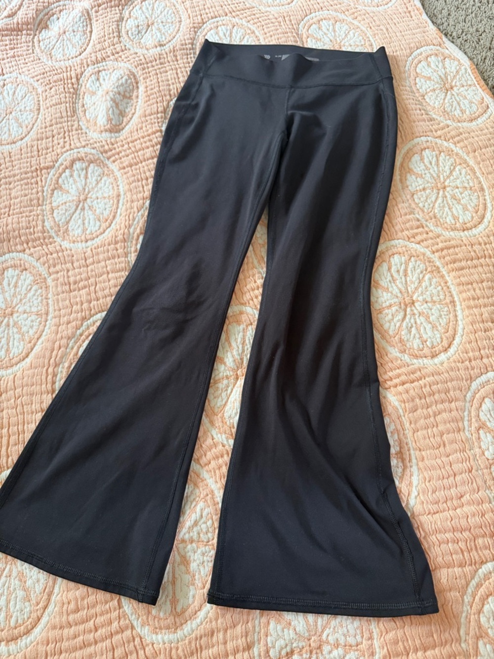 all in motion Black Boot-Cut Active Pants